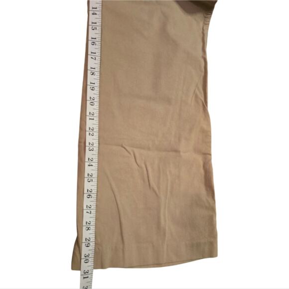 Lane Bryant Flare Wide Leg Stretch Khaki Pants Plus‎ Size 20 - Picture 4 of 9